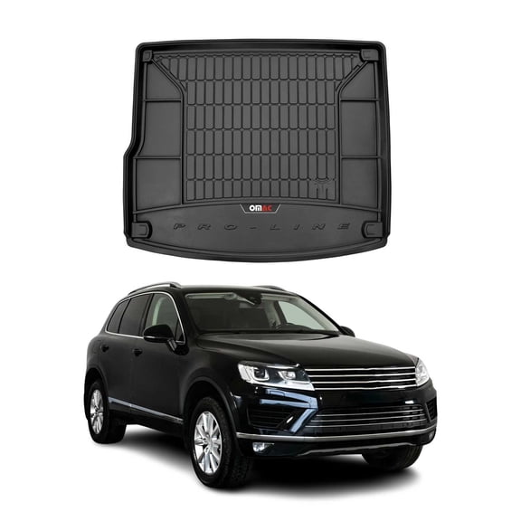 OMAC Premium Cargo Mats Liner for VW Touareg 2011-2018 All-Weather Heavy Duty