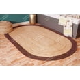 thumbnail image 3 of Chouhan Rugs Natural Jute Brown Bordered Rug Bohemian Rug Decor Rug Handwoven Rug Custom Rug Decorative Rug, 3 of 6