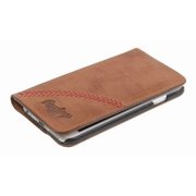 Rawlings iPhone 7 Case Cellphone Baseball Stitch Tan Calfskin Leather MW419-204