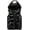 Black, variant on YOUI-GIFTS Kids Winter Down Vest Hooded Vest Zip Windproof Padded Vest Jacket With Pockets