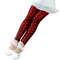 thumbnail image 3 of Esaierr 2-11 Years Girls Scale Leggings for Baby Kids Illusion Bottoms Sequins Tights Fall Winter Slim Trousers Teens Warm Underwear Pants, 3 of 8