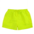 thumbnail image 3 of Birdeem Mens Shorts Mens Casual Surfing Solid Color Drawstring Elastic Quick-Dry Beach Shorts, 3 of 9