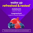 thumbnail image 5 of vitafusion Melatonin + Magnesium Gummies, Supports Sleep (1), Twilight Berry Thrill Flavor, 90
Count, 5 of 12