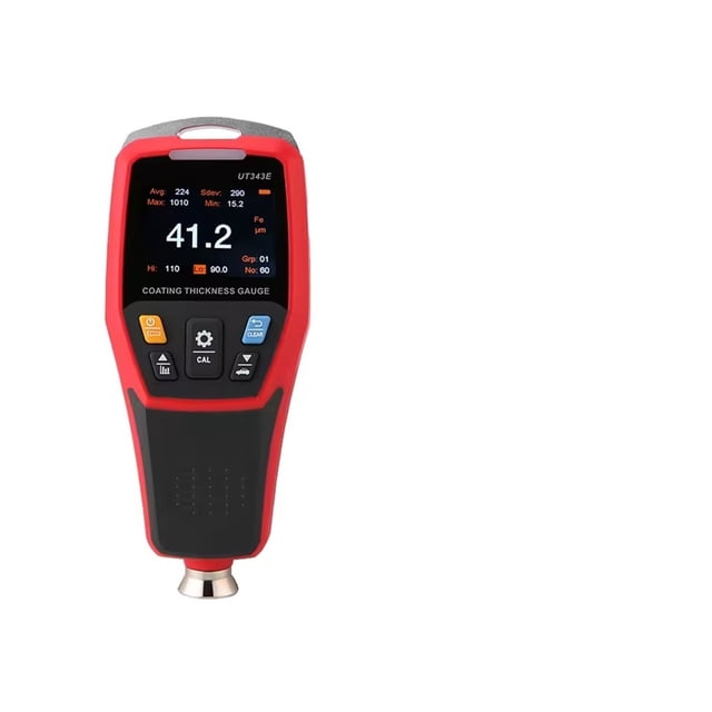 Coating Thickness Gauge UT343E Car Film Paint Tester Screen Display with Bluetooth UT343A UT343D