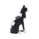 thumbnail image 1 of Estatua de gato para decoración del hogar, escultura animal versátil, linda figura de animal, gato negro, 1 of 9