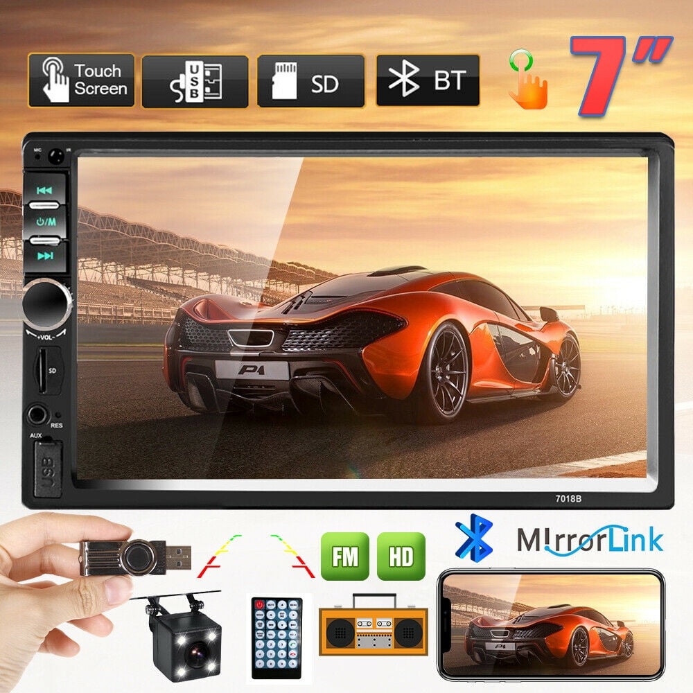 Cozyhomestore 7" HD MP5 Digital Display Touch Screen Car Radio Player