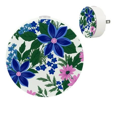 

YZUOUZY Bedside Lamps LED Lamp Small Lamps Set of 2 Abstract Flower