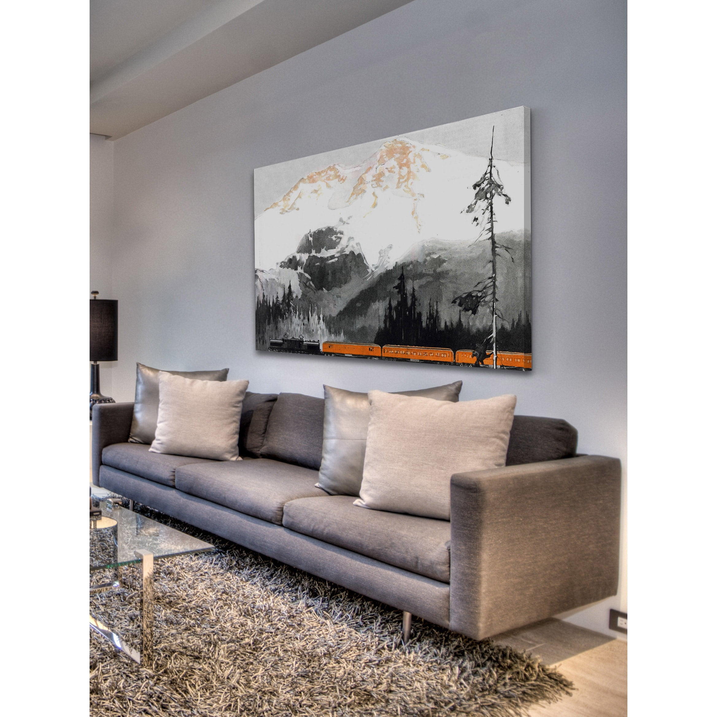 "Out West" Painting Print on Wrapped Canvas
