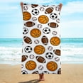 thumbnail image 6 of LYEAA Big Beach Towel Microfiber 75x150cm Sandproof Beach Towel Beach Blanket Bath Towel Lightweight Shawl Sweat Towel for Travel Vacation Swimming Pool, 6 of 8