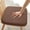 Brown, variant on Specollect Clearance 5 Pcs Foam Seat Cushions Kitchen Chairs Pads for Dining Student Chairs Non Slip Office Seat Cushions Washable Soft Thick Large Chair Cushions