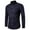 Black, variant on Bcfgryg New Woven Long Sleeve Shirt Men's Shirt Ironing Slim Solid Color Casual Men's Wear Men's Casual Shirts