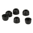 thumbnail image 1 of 6pcs Ear Tips Replacement, Earplug Tips Replacement Silicone Ear Tips Earbuds Buds Set For Most Of  EarbudsMemory Foam Black, 1 of 8