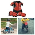 thumbnail image 6 of yotijar Generic Dirt Bike Gear Kids Motorcycle Suit for Riding Skateboard Red, 6 of 8