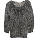 thumbnail image 1 of Blusa Paisley Campesina Michael Kors Mujer Negro P, 1 of 1