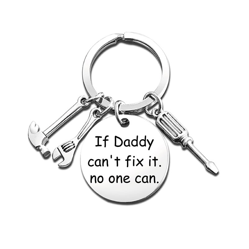 Saw Keyring PERSONALISED GIFT FOR HIM FATHER's Day  GRANDPA DAD BIRTHDAY 