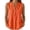 Orange, variant on NinXxx Women's Casual Collarless Sleeveless Shirt Loose Fit Blouse Summer Blue S