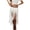 White, variant on Arlun Womens Retro Fringe Midi Skirts Stretch High Waist Asymmetric Hem Western Style Tassel Skirt Fashion Casual Soft Comfortable Flowy Cowlgirl Skirts with Lined Design White XL
