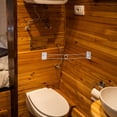 thumbnail image 4 of RV Shower Corner Bar Stainless Steel Rod Camper Bathroom Organization Storage Bar, 4 of 8