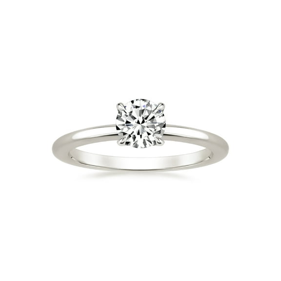 Anillo Solitario talla 6 Issai 4 Uñas Melié