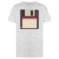 thumbnail image 1 of Floppy Disc Flat Style T-Shirt Men -Image by Shutterstock, Male Large, 1 of 2
