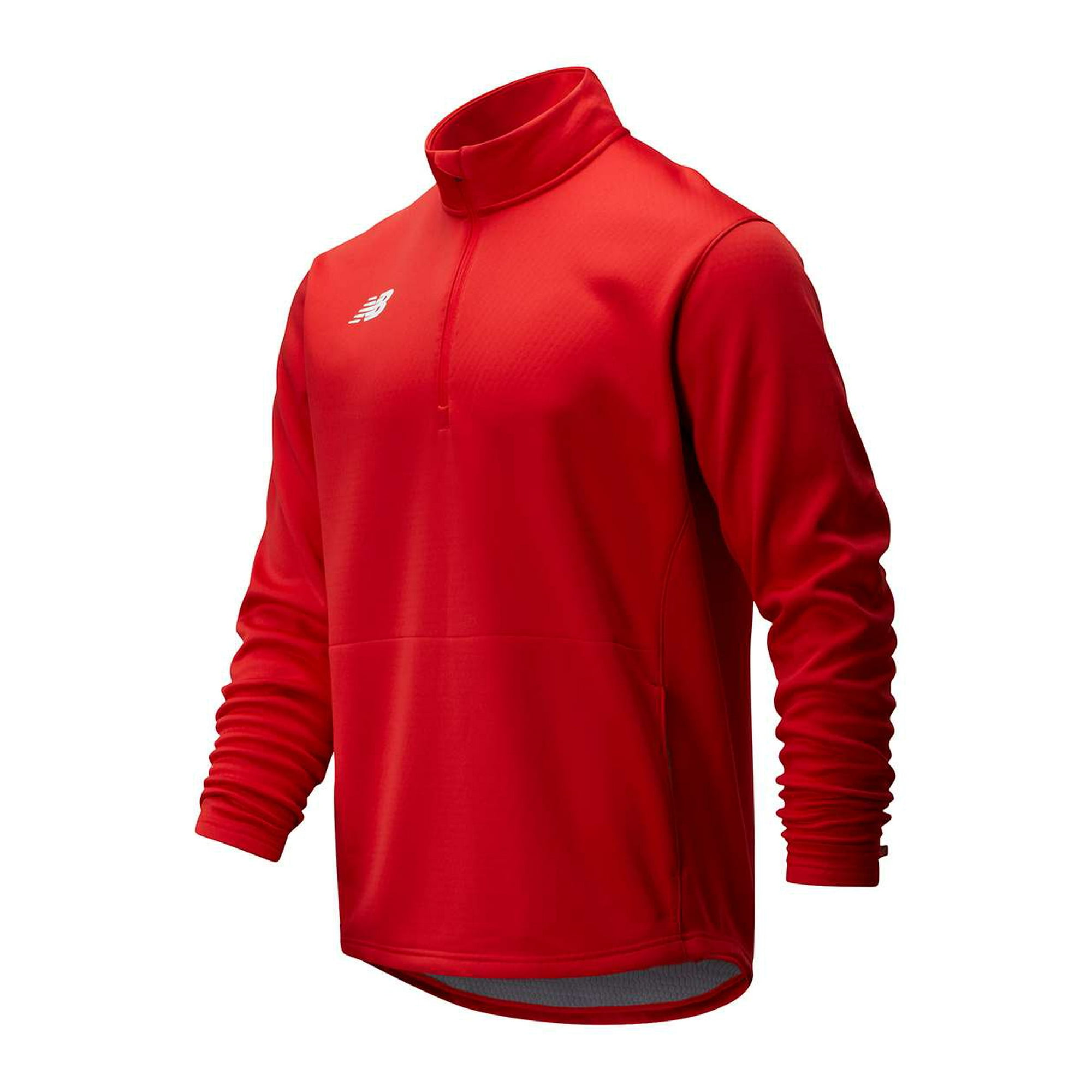 New Balance TMMT725 Thermal Quarter Zip Pullover Red S