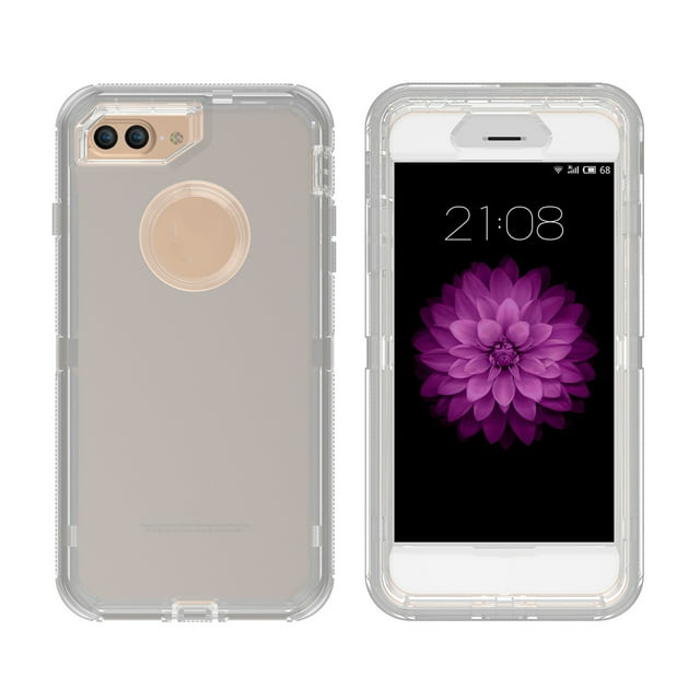 Replacement for iPhone 6/7/8/6P/7P/8P/X/XS/XR/Xmax Transparent Case Scratch Resistant Phone Cover Clear Shockproof Shell