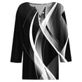 thumbnail image 4 of PuLe Women's Top Womens Tops Dressy Casual Fall Fashion Button Up V Neck Long Sleeve Shirts Loose Solid Basic Tees Shirt Blouses, 4 of 5