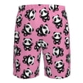 thumbnail image 6 of Wukai Cute Panda Print Beach Trunks with Compression Liner Swimsuit Quick Dry Beach Sports Shorts with Pocket-XX-Large, 6 of 8