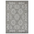thumbnail image 2 of Luxee Designs Alexandria Bordered Pattern 4x6 Area Rug for Living Room Indoor Boho Rugs - Walnut, 2 of 10