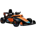 thumbnail image 1 of Qaba 12V Electric Car for Kids with Remote Control for 3-5 Years, Orange, 1 of 10