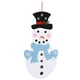 thumbnail image 4 of JUEGO DE MUñeco de Nieve de NaviDad de Fieltro Diy, decoración navideña para colgar en la pared para niños, 4 of 7