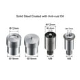 thumbnail image 2 of Unique Bargains 12mm Snap Fasteners Button Die for Hand Press Machine Setter Carbon Steel Pointed Fasteners Tool, 2 of 5