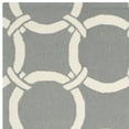 thumbnail image 5 of SAFAVIEH Four Seasons Soren Geometric Polyester Area Rug, Grey/Ivory, 5' x 8', 5 of 7