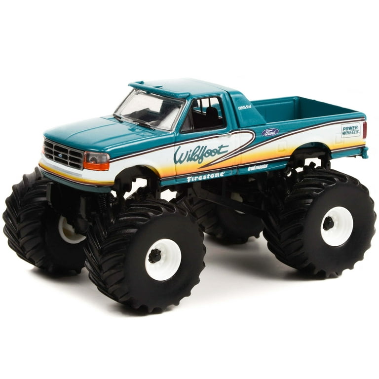 1993 Ford F-250 Monster Truck Teal 