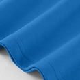 thumbnail image 4 of JGGSPWM Women's Summer Drop Shoulder Short Sleeve Crewneck Tees Comfy Loose Fit Casual Tops Blue 2XL, 4 of 7