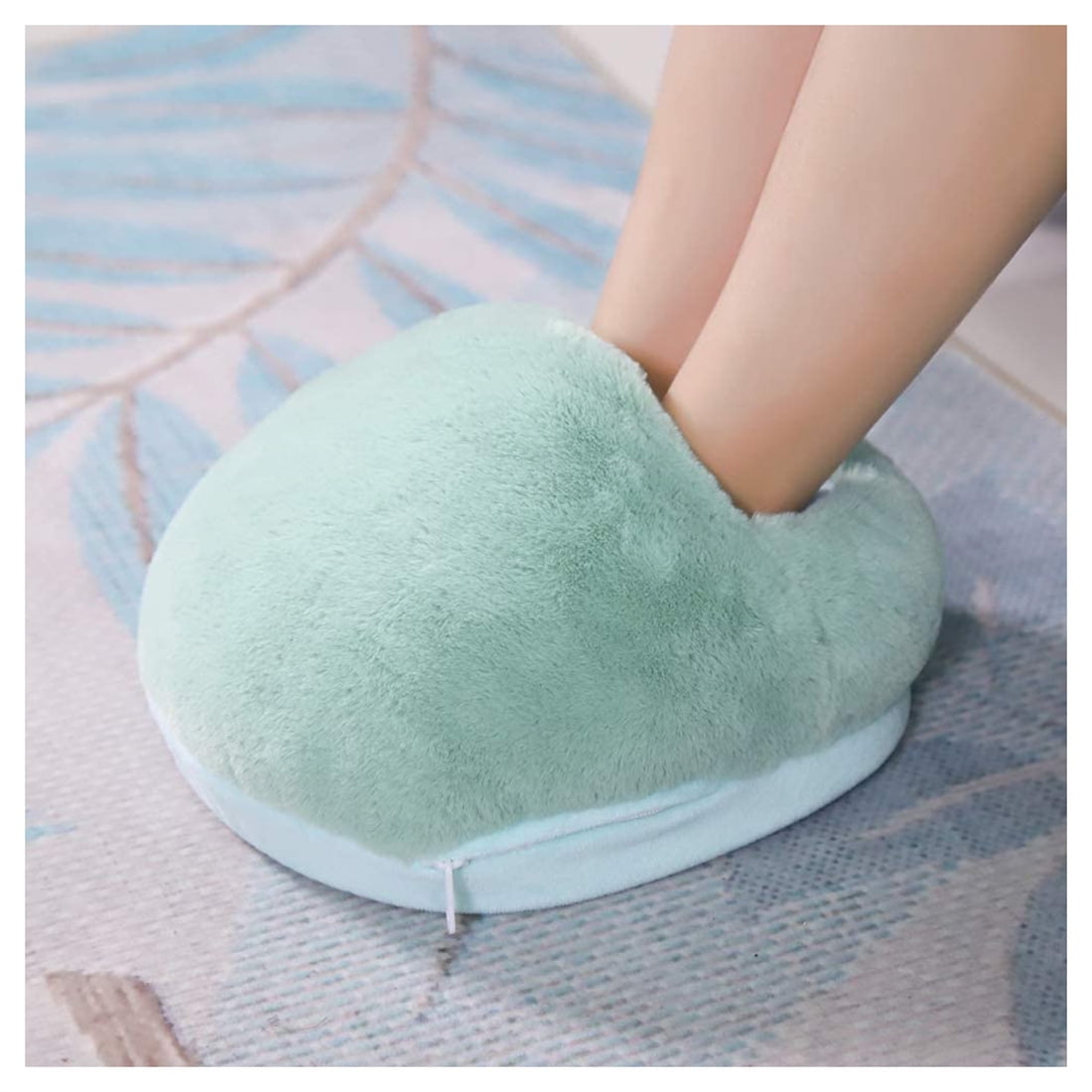 Electric Heated Foot Warmer with Massage, Vibration and Heating for