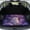 Purple and White - Cat Flower, variant on DISNIMO Car Cargo Mat Highland Cow Flower Print Heavy Duty Trunk Liner Washable Cargo Protector Universal Protective Mat for SUV Truck Sedan Vehicles