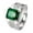 Green, variant on Dengmore Ring Men's Ring Crystal Green Spinel Trendy Men's Living Ring