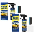 thumbnail image 2 of Car Care Ceramic Coating for Cars: Quick Effect Coating Agent for Car Motorcycles Trucks & Rvs Hydrophobic Water Beading & Deep Gloss for Long Lasting Polish Spray Wax（120Ml） Car Wash Supplies,Waxing, 2 of 5
