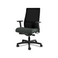 thumbnail image 3 of Ignition Series Mesh Mid-Back Work Chair Supports up to 300 lbs., Iron Ore Seat/Black Back, Black Base, 3 of 7