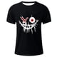 thumbnail image 4 of Camisetas de Cuello de la Tripulación de los Hombres de Poliéster Impreso en Seco Rápido, Cuello Redondo de Corte 3D para Gimnasio, Carrera, Ciclismo Y Ocasional, 4 of 4