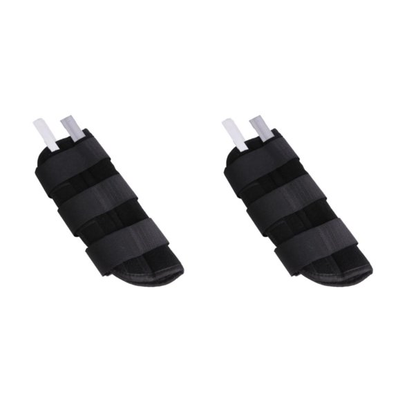 Vogacara Férula para fracturas, muñequera, soporte para codo, placa de acero, fijador de mano de obra fina, cuidado de la salud de larga Type3 NO3
