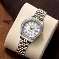 thumbnail image 2 of Pre-Owned Rolex Datejust 26MM 69173 White Diamond Dial Diamond Bezel Two Tone Yellow Gold Jubilee Bracelet 1.2ct, 2 of 8