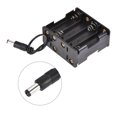 thumbnail image 4 of Unique Bargains Battery Case Storage Box 8 Slots x 1.5V DC Connector Wired Lead for 8 x AA Battery 2 Pcs, 4 of 6