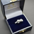 thumbnail image 4 of Pave Set Diamond Bow Tie Fashion Ring in 14k White Gold (0.26 ct), 4 of 4
