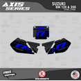 thumbnail image 3 of Kalair GFX Graphics Kit for Suzuki RM250 (1996-1998) Axis Series, 3 of 5