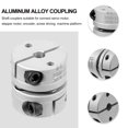 thumbnail image 5 of Raindrops Shaft Coupling Para Motor Con Acoplamiento Flexible De Aleación De Aluminio Plata, 5 of 5