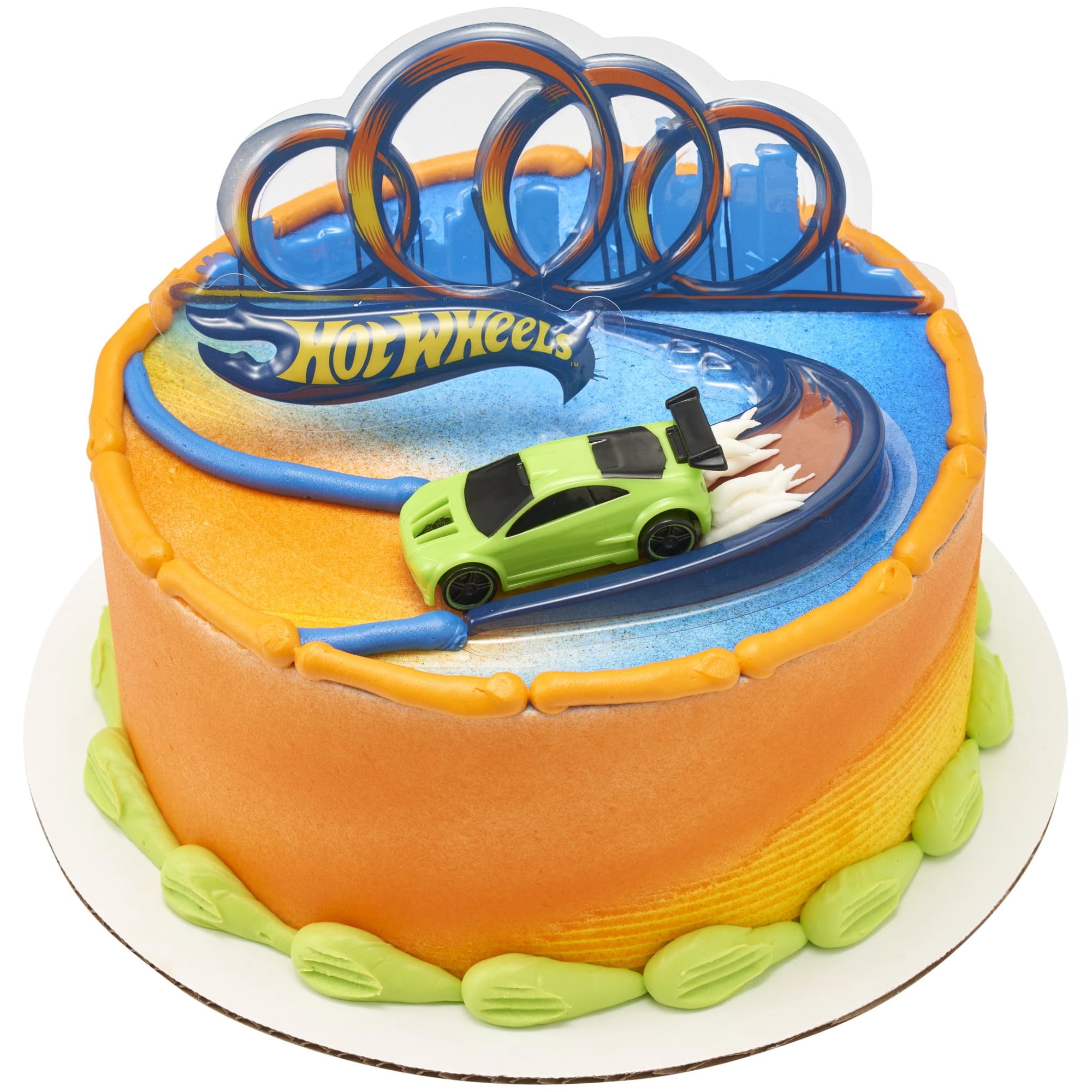 DECOPAC Hot Wheels Drift DecoSet Cake Topper Multi, 1.0 DECOPAC Hot Wheels Drift DecoSet Cake Topper Multi, 1.0