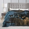 Batman Throw Blanket, Movie Characters Blankets for Kids Teens Adult