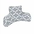 thumbnail image 3 of Majestic Home 85907223092 Coussin de Lecture Treillis Gris, 3 of 4